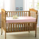 Lençóis de Berço THXSILK 100% Seda de Amora Rosa