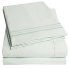 Lençóis de Cama Sweet Home Collection - Queen Size Curto, Cor Mint