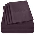 Lençóis de Cama Sweet Home Collection Supreme 1500 - Twin - Roxo