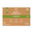 Lençóis de detergente para roupa Happy Elephant Ultra Concentrated