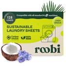 Lençóis de detergente para roupa Roobi Linen Breeze Scent 128 Loads Lençóis de detergente para roupa Roobi Linen Breeze Scent 128 Loads