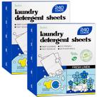 Lençóis de detergente para roupa Soulink 480 Loads (pacote com 2)