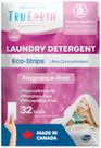 Lençóis de detergente para roupa Tru Earth Hypoallergenic Baby 32Ct