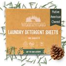 Lençóis de detergente para roupa Woodayogo Eco Friendly 80 folhas