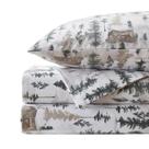 Lençóis de flanela Sweet Home Collection Winter Cabin Lodge Queen