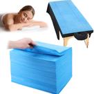 Lençóis de mesa de massagem descartáveis MRJ Blue 100 unidades à prova d'água