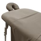 Lençóis de mesa de massagem London Linens, microfibra macia, conjunto de 3 peças