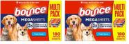 Lençóis de secagem e amaciante de tecidos Bounce Pet Hair & Lint Guard