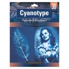 Lençóis de tecido Jacquard Cyanotype, algodão pré-sensibilizado, pacote com 30