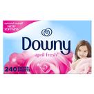 Lençóis para secar roupa e amaciante de roupas Downy Laundry April Fresh 240ct