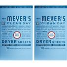 Lençóis para secar roupa Mrs. Meyer's Clean Day 160 folhas
