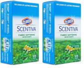 Lençóis secadores Clorox Scentiva Fabric Softening 105 unidades