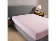 Lençol Avulso Casal Priori Liso Com Elástico 1,38m x 1,88m - Dohler - Rose 11620