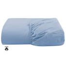 Lençol Avulso Com Elástico Queen Size 100% Algodão Percal 200 Fios Colchão Até 40cm De Altura
