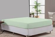 Lençol Avulso Macio Verde Cama Box Queen Percal 180 Fios Para Hotel