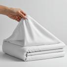 Lençol Avulso Viúva Especial C/Elástico Micropercal 400 Fios