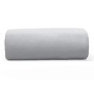Lençol Basic Casal 100% Algodão Malha Penteada com Elástico Liso Prata Lençol Basic Casal 100% Algodão Malha Penteada com Elástico Liso Prata