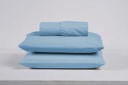 Lençol Cama Box Queen 200 Fios 3 Peças Conjunto 100% Algodão