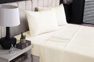 Lençol CASAL 4 peças para Cama Box 200 fios 100% Algodão