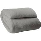 Lençol Casal De Plush Queen Mantinha Soft Com Fronha 3Pçs