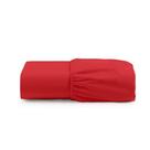Lençol Cintilante Queen Percal 180 Fios 100% Algodão Com Elástico - Vermelho Lençol Cintilante Queen Percal 180 Fios 100% Algodão Com Elástico - Vermelho