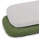 Lençol com elástico, berço de musselina Pet Rejoir, 43x84 cm, pacote com 2 Lençol com elástico, berço de musselina Pet Rejoir, 43x84 cm, pacote com 2