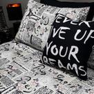 Lençol com elástico casal king 4 pç paris decor c/ almofada