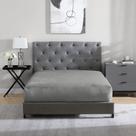 Lençol com elástico Cathay Home Queen Plush Fur Ultra Soft Grey