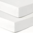 Lençol com elástico, conjunto de berço GRSSDER Jersey, pacote com 2 unidades, 132x71x20 cm