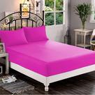 Lençol com elástico Elegant Comfort 1500 Premium Hotel Full Hot Pink