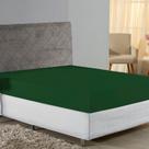Lençol com Elástico King Nobre 1 Peça 30cm de Altura Malha 100% Algodão - Verde-Bandeira Lençol com Elástico King Nobre 1 Peça 30cm de Altura Malha 100% Algodão - Verde-Bandeira