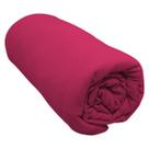 Lençol Com Elástico King Portallar Malha 100% Algodão Liso Linha Casa Vermelho Fita Lençol Com Elástico King Portallar Malha 100% Algodão Liso Linha Casa Vermelho Fita