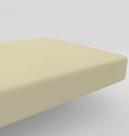 Lençol com Elástico Liso para Berço Americano Amarelo - Bambi