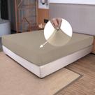 Lençol com elástico N&Y HOME Queen Size Taupe de 4 vias