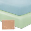 Lençol com elástico PurComfy Mini Crib Bamboo Viscose, bolso de 5 cm, pacote com 2
