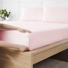 Lençol com Elástico Queen Sweet Home Collection - Pale Pink Lençol com Elástico Queen Sweet Home Collection - Pale Pink