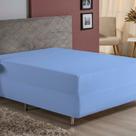 Lençol Com Elástico Solteiro Nobre 1 Peça Luva de Box 55cm de Altura Malha 100% Algodão - Azul-Bebê Lençol Com Elástico Solteiro Nobre 1 Peça Luva de Box 55cm de Altura Malha 100% Algodão - Azul-Bebê