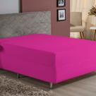 Lençol Com Elástico Solteiro Nobre 1 Peça Luva de Box 55cm de Altura Malha 100% Algodão - Pink Lençol Com Elástico Solteiro Nobre 1 Peça Luva de Box 55cm de Altura Malha 100% Algodão - Pink