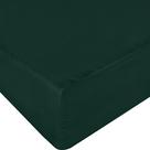 Lençol com elástico Utopia Bedding King Size Emerald Microfiber