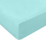 Lençol com elástico Utopia Bedding, tamanho completo, spa, azul, microfibra