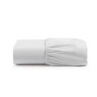 Lençol de Baixo Casal Queen Avulso Com Elástico Luiza Algodão Percal 180 Fios - Branco - 100% Algodão Lençol de Baixo Casal Queen Avulso Com Elástico Luiza Algodão Percal 180 Fios - Branco - 100% Algodão