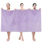 Lençol de banho American Soft Linen Lilás 100% algodão 600 GSM 90x180cm