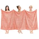Lençol de banho Cotton Paradise Coral Pink 100% algodão 100x200cm