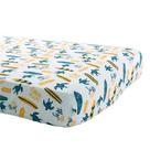 Lençol de berço Bebe au Lait Oh So Soft Muslin Surf