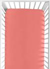Lençol de berço com elástico Sweet Jojo Designs White/Coral Diamond Lençol de berço com elástico Sweet Jojo Designs White/Coral Diamond