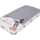 Lençol de berço NoJo Disney Mickey Mouse Love Mickey 100% algodão