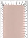 Lençol de berço Sweet Jojo Designs Dusty Rose Pink para menina