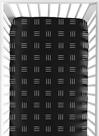 Lençol de berço Sweet Jojo Designs Preto Branco Boho Mudcloth Lençol de berço Sweet Jojo Designs Preto Branco Boho Mudcloth