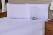 Lençol de Cima Super King 3 Peças Ponto Palito Percal 200 Fios 100% Algodão