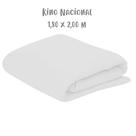 Lençol de Elástico Avulso King Nacional 1,80 x 2,00m Branco Arrumadinho Enxovais Lençol de Elástico Avulso King Nacional 1,80 x 2,00m Branco Arrumadinho Enxovais